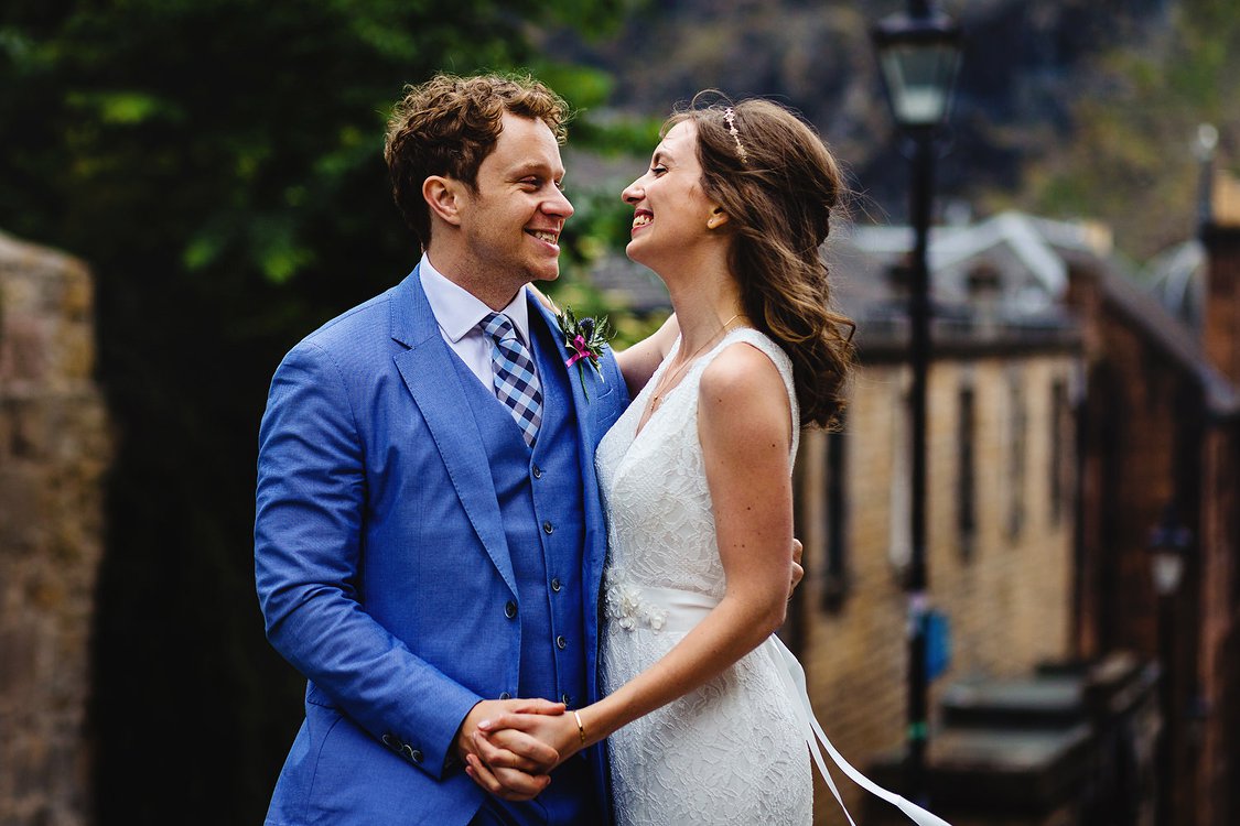 Fabulous Scottish Wedding conducted by Onie Tibbitt, Edinburgh Wedding Celebrant.